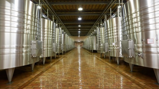 Vat room of Chateau d'Armailhac